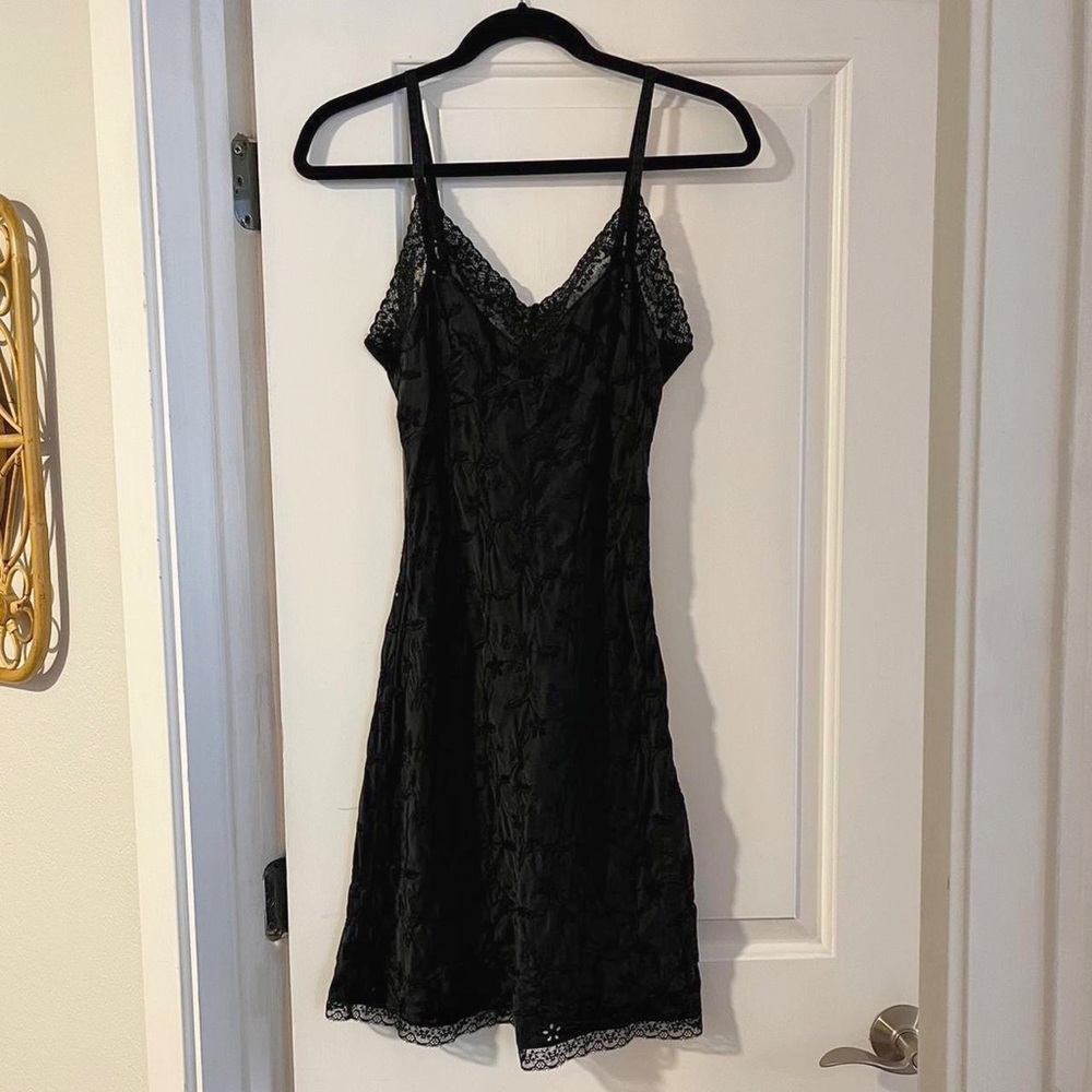 Betsey Johnson 100% Silk Slip Dress